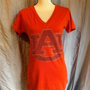 Auburn University V-Neck Women's Top